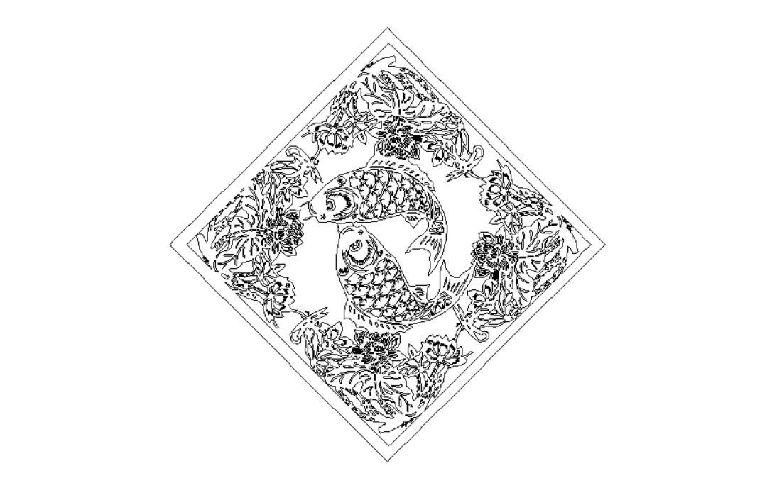 線切割福魚圖紙2