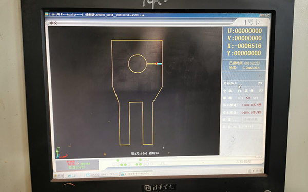Autocut線切割暫停符怎么加,線切割暫停符添加圖文教程8