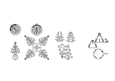 線(xiàn)切3D-圣誕樹(shù),線(xiàn)切割圖紙免費(fèi)下載