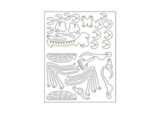 線切割3D-昆蟲2,線切割圖紙免費下載